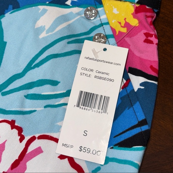 RAFAELLA SKORT “CERAMIC” MULTICOLOR WOMEN’S SZ SMALL STRETCHY CASUAL COMFORT NEW - Picture 3 of 11